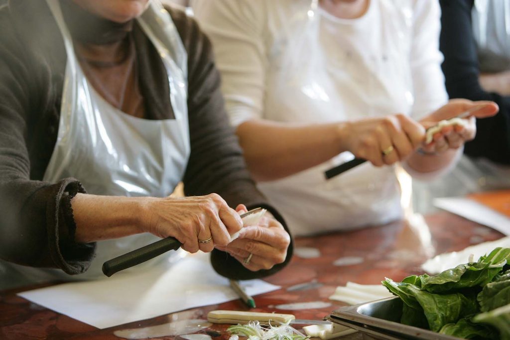 Un atelier culinaire comme exemple d'animation commerciale